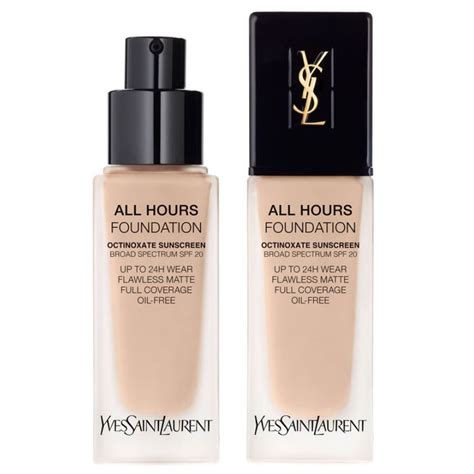 yves saint laurent foundation all hours review|ysl all hours foundation lc2.